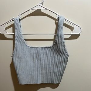 Aritzia Sculpt knit Cropped Tank - XS